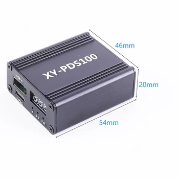 Dual USB Nabíjecí Modul 20V, 5A, 100W Měnič Napětí Typ-C QC2/QC3/FCP/SCP/PPS/LVDC/PE1.1/PE2.1/PD Nabíjení Protokolu