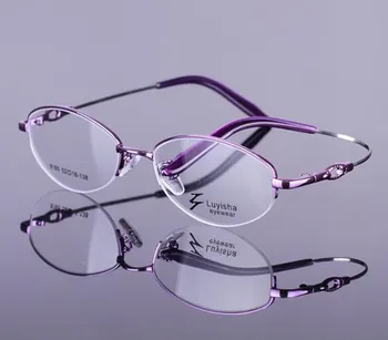 Dámské Brýle Půl Rim Brýle Rám, Optické Brýle Krátkozrakost Brýle Brýle Rám Ženy Vysoké Kvality Y20
