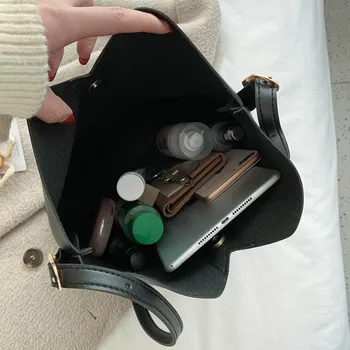 Dámské Jarní New Bag Módní Rameno Messenger Bag Velká Kapacita 2ks Tašky Pro Ženy 2020 Сумка На Плечо Женская @30