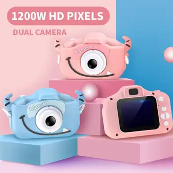Děti, Děti, Kamera 32G Roztomilá Hračka Kočka Mini Digitální Fotoaparát, IPS Displej Vzdělávací Hračky Pro Děti Fotoaparát pro Děti Dárek k Narozeninám