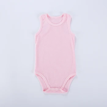 Dětské body bavlna baby bez rukávů obleky kojenecká tělo chlapci dívky letní oblečení dětské vesty oblečení kombinézy