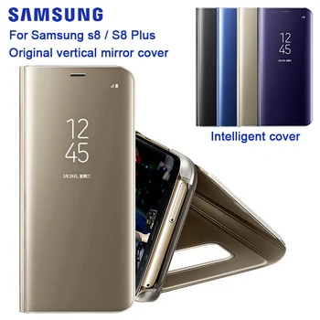 EF-ZG955 Pro Samsung Galaxy S8 S8+ plus Vertikální Zrcadlo Ochranu Shell Kryt na Mobil Phone Case SM-G950F Sen SM-G955F SM-G950U