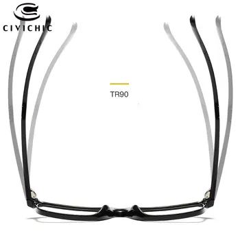 Elegantní TR90 Ultralehké Brýle Rám Muži Retro Carbon Fiber Business Casual Brýle Optické Krátkozrakost Brýle Luneta De Vue COG59