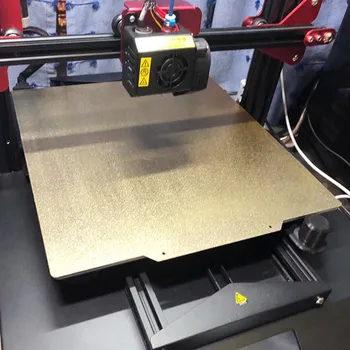 ENERGICKÝ Nový prášek potažené PEI(na jedné straně) jarní ocelový plech +magnetické základny pružného kotouče systém pro 3D tiskárny hot bed