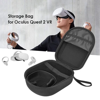 EVA Skladování Taška Cestovní Pouzdro Pro Oculus Quest 2 VR Headset Přenosný Ochranný Sáček Box Pro Oculus Quest 2 VR Příslušenství