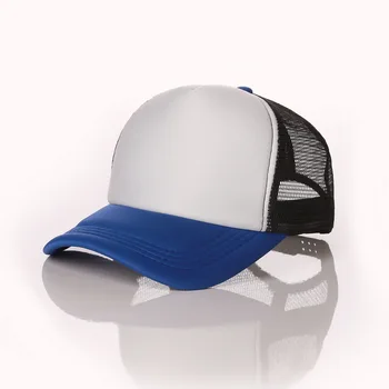 Factory cena! Zdarma Vlastní LOGO Design Osobnosti DIY Trucker Hat Baseball Cap Muži Ženy Prázdné Mesh Adjustable Hat Dospělé gorras