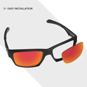 Firtox Pravda Vylepšené Náhradní Objektivy pro Oakley Jawbone Ventiloval Brýle (Non Polarizované Čočky)-HD Žlutá