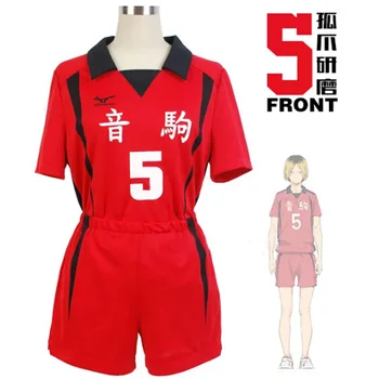Haikyuu!! Nekoma Vysoké Školy #5 1 Kenma Kozume Kuroo Tetsuro Cosplay Kostým Haikiyu Volejbal Týmový Dres, Sportovní Oblečení, Uniformy