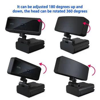 HD 1080P Počítači Video Nahrávání Webkamera 5 Mpx Web Kamera, Automatické Ostření Webkamera S Mikrofonem