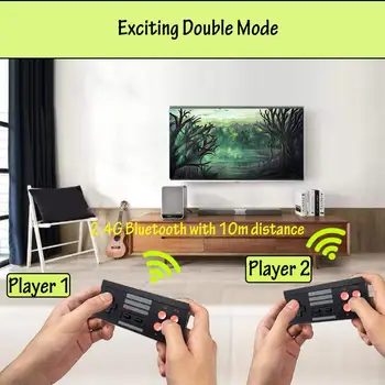 HDMI Video Herní Konzole Postavené v 628 Klasické Hry Wirless Hry Řadič Stroj Pro Dual Hráči