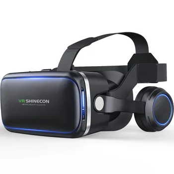 High-end Původní VR brýle Sluchátka verze 3D VR virtuální realita Brýle Volitelné Bluetooth Herní Ovladač Hračky Pro Děti