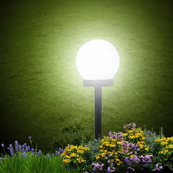 Hot Prodej 2ks Venkovní LED Trávník Svítilny, Vodotěsné Solární Energie Krajiny Světla Na Dvoře Zahradní Ulici Trávník Lampy, Venkovní Osvětlení
