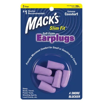Hot Prodej Mack je rychlý špunty do uší, snížení hluku, špunty do uší anti-anti-hluk anti chrápání oční maska, pěna, silikon