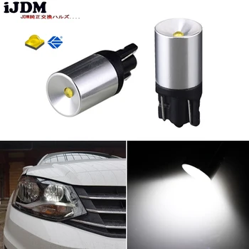 IJDM 4ks 6000K Xenon Bílá XB-D T10 168 194 2825 W5W LED Žárovky Pro Parkovací Polohy Světel nebo Osvětlení spz,LED 12V T10