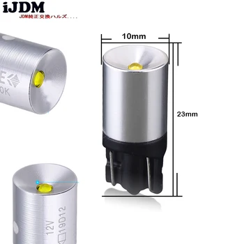 IJDM 4ks 6000K Xenon Bílá XB-D T10 168 194 2825 W5W LED Žárovky Pro Parkovací Polohy Světel nebo Osvětlení spz,LED 12V T10