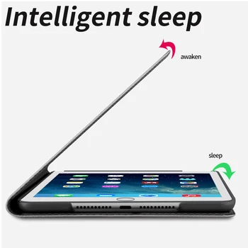 Inteligentní Wake Kožené Pouzdro Pro iPad 10.2 Pro 11 2020 iPad Air 3 10.5 iPad mini Luxusní Kryt Jelen Styl Flip Stojan Ochranné Pouzdro