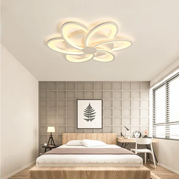 IRALAN Bílé Hotové Moderní LED Stropní Osvětlení Pro Obývací Pokoj Ložnice Módní Led Moderní Domácí Osvětlení AC90-220V
