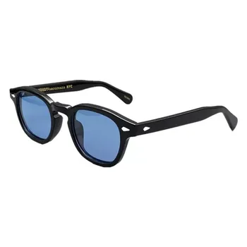 Johnny Depp LEMTOSH Značky Značkové sluneční Brýle Muži Vysoce Kvalitní Acetát Sluneční Brýle, Dámské dioptrické Brýle Oculos De Grau