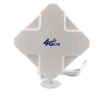 JX anténa 4G LTE anténa s Vysokým Ziskem 35dBi Dual kabel SMA TS9 CRC9 konektor antény pro 3G 4G Modem Router