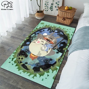 Kawaii Totoro koberec dětský pokoj fotbal koberec pole salon, ložnice, obývací pokoj podlahové rohože děti velké koberce doma mat 01