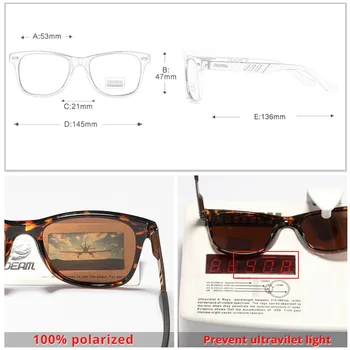 KDEAM Samozabarvovací a Polarizované sluneční Brýle Muži Navigační Hliníku, Hořčíku Frame Muži Brýle UV400 Noční Vidění Brýle