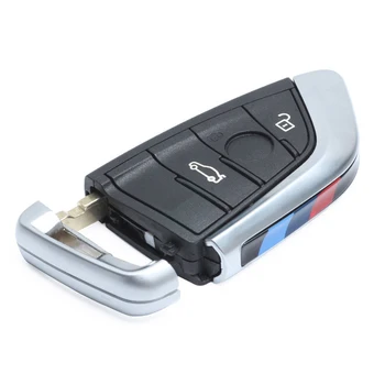 KEYECU OEM Smart Remote Control Auto Klíč S 3 Tlačítky 315MHz/ 434MHz - FOB pro BMW X5 X6 FCC ID: NBGIDGNG1 IC: 2694A-IDGNG1