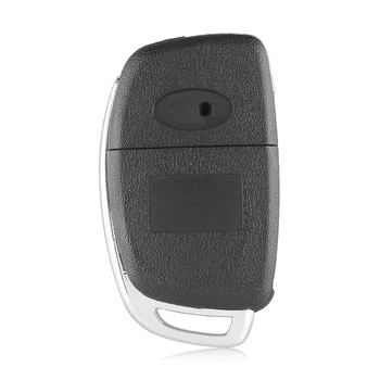 KEYYOU 10pcs/lot Vzdálené Klíče Fob 3/4 Tlačítka Auto Klíč Shell Pouzdro Flip Floding Pro Hyundai ELANTRA Nové Verna