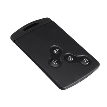 KEYYOU 433MHz PCF7952 Čip, 4 Tlačítka Auto Dálkové Klíč Karty Pro Renault Megane III, Laguna III fit Koleos CLIO 2016 Smart Card