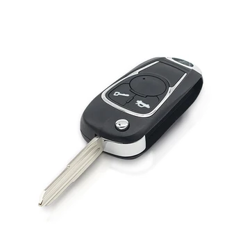 KEYYOU Auto Klíč Pro Chevrolet Lova Aveo Epica Plachta Skládání Vzdálené Klíče od Auta Případě 2 Tlačítko Upravené Flid Klíč Shell Vlevo/Vpravo Blade