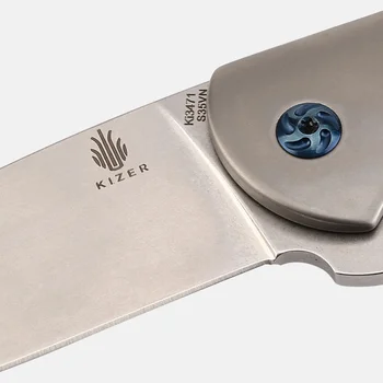 Kizer EDC Nůž Ki3471 Gemini Lov Přežití Nože Minimalistický Design Mini Skládací Nůž Venkovní Přenosný Nástroje