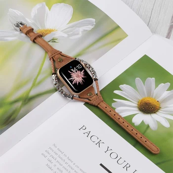 Klasické Pravé Kůže popruh pro Apple Watch Band 38 mm 40 mm 42 mm 44 mm Náramky Náramek pro iWatch 5 4 3 2 1 Příslušenství