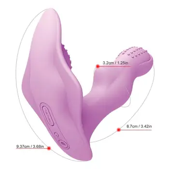Klitoris Stimulátor Butterfly Vibrátor G-Spot Vibrační Masér Sexuální Hračky Pro Ženy, Dálkové Vibrační Kalhotky, Vibrační Žena