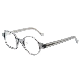 Kolem Náměstí Brýle Rámy Ručně vyráběné Vintage Plný Ráfek, ženy muži dioptrické Brýle Lehký Retro módní Brýle Jasné