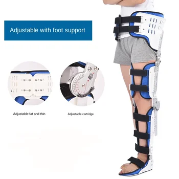 Koleno kotník noha fixační ortéza kolena, nohy, kotníku zlomenina kotníku ortéza dolní končetiny ochranu