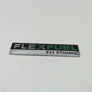 Kovové FLEXFUEL E85 ETHANOL Logo Pro Ford, DODGE, CHRYSLER, JEEP Chevrolet