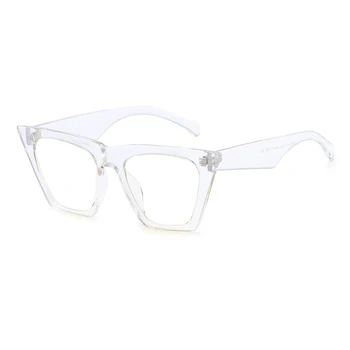 Kočičí Oko Optické Brýle Rámy pro Ženy, Muže Ultralehké Brýle Rám Ženy Mužské Transparentní Černá Růžová Modrá Brýle