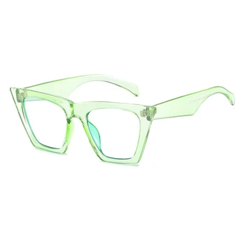 Kočičí Oko Optické Brýle Rámy pro Ženy, Muže Ultralehké Brýle Rám Ženy Mužské Transparentní Černá Růžová Modrá Brýle