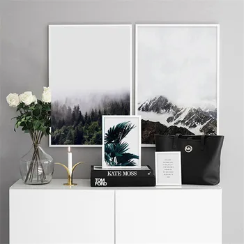 Krajiny, Rostlina, Písmeno Q, Domácí Výzdoba, Tisk Nordic Plakát Plátně Umění Malby Obývací Pokoj Zeď Umění Minimalistické Ložnice Obrázek