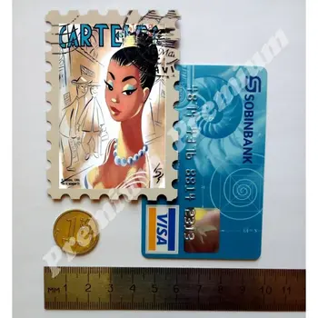 Kuba suvenýr magnet ročník turistické plakát