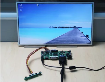 Latumab LCD LED LVDS Controller Board Řidiče, kit pro B116XW01 V. 0 HDMI + DVI + VGA doprava Zdarma