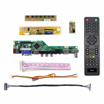Latumab Nový Kit pro CLAA150XH01 TV+HDMI+VGA+USB LCD LED screen Controller Driver Board doprava Zdarma