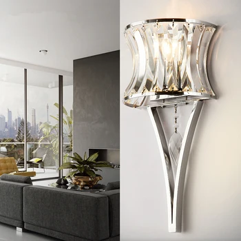 Led crystal nástěnné svítidlo Nástěnné osvětlení luminaria domácí osvětlení obývacího pokoje moderní NÁSTĚNNÉ svítidlo stínítko pro koupelny