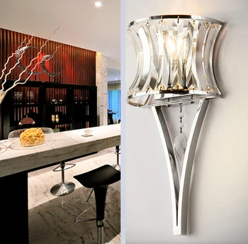 Led crystal nástěnné svítidlo Nástěnné osvětlení luminaria domácí osvětlení obývacího pokoje moderní NÁSTĚNNÉ svítidlo stínítko pro koupelny