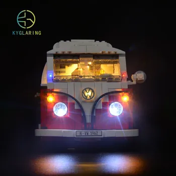 LED Light Kit Pro lego Vytvořit Sérii Volkswagen T1 Camper Van Kompatibilní S 10220 A 21001