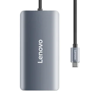 Lenovo typ-c docking adapter HDMI/VGA/ gigabit port adaptér, kabel rozhraní, převodník počítač prodloužení dock LX0808 USB3.0 HUB