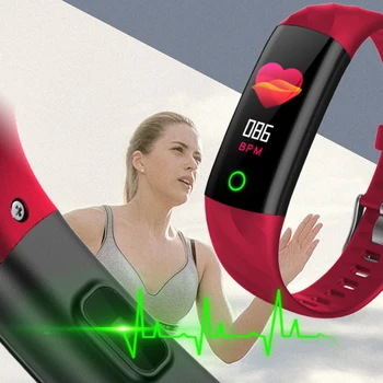 LIGE Chytré Hodinky Ženy IP68 Vodotěsné Sportovní Náramek Smart Fitness Tracker, Krevní Tlak, Srdeční Frekvence Monitoru inteligentní Hodinky