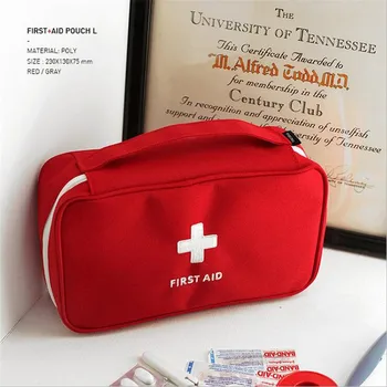 Lékárnička přenosná lékařská medicína emergency medical venkovní cestování kvalitní bezpečné skladování taška vysoce kvalitní bezpečné