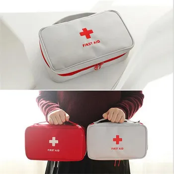Lékárnička přenosná lékařská medicína emergency medical venkovní cestování kvalitní bezpečné skladování taška vysoce kvalitní bezpečné