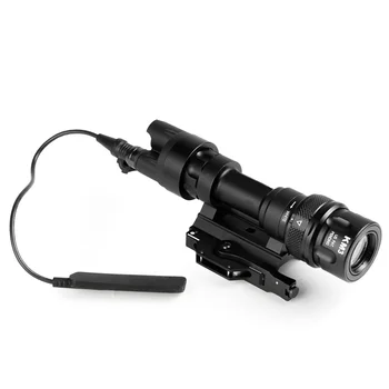 M952 Taktické Světlo QD Picatinny Mount LED Zbraň Světlo Svítilna Konstantní Momentální Bílý Výstup pro Pušku A SAMOPAL 8-0020