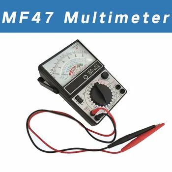 MF47 Analogový Multimetr Ohm metr 5